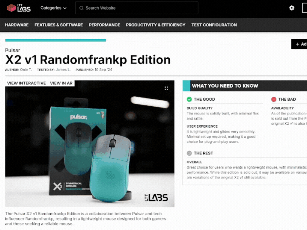 Using the interactive mouse viewer to measure the model